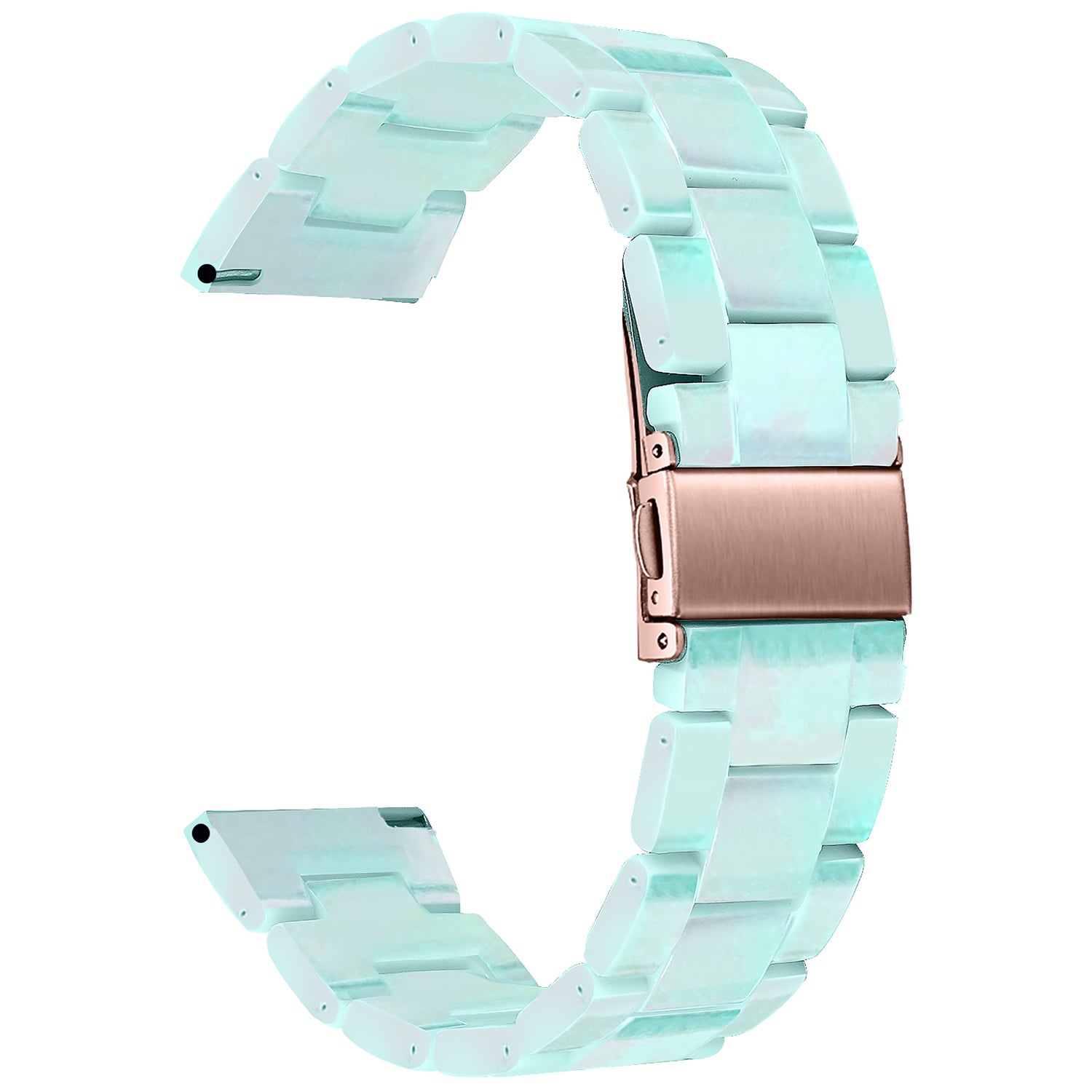 For Nokia Withings Steel HR 40mm Watch Strap 20mm Waterproof Resin Acrylic Bracelet Band - Style A For Nokia Withings Steel HR 40mm Watch Strap 20mm Waterproof Resin Acrylic Bracelet Band - Style A